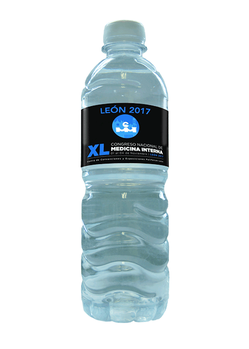 Botella personalizada con logotipo